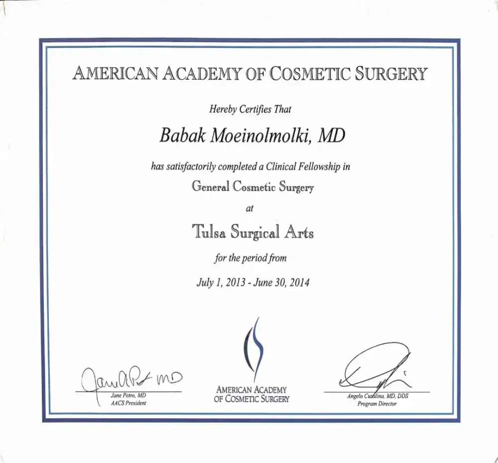 General Cosmetic Surgery Fellowship