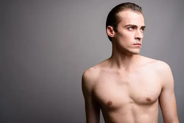 Male Asymmetric Gynecomastia in Beverly Hills