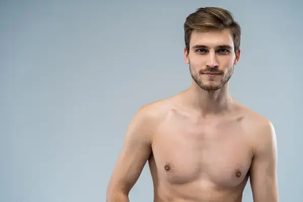 Male Asymmetric Gynecomastia in Malibu