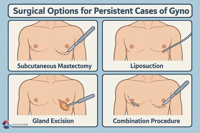 Surgical Options for Persistent Cases of Gyno