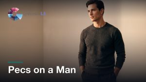 Pecs on a Man