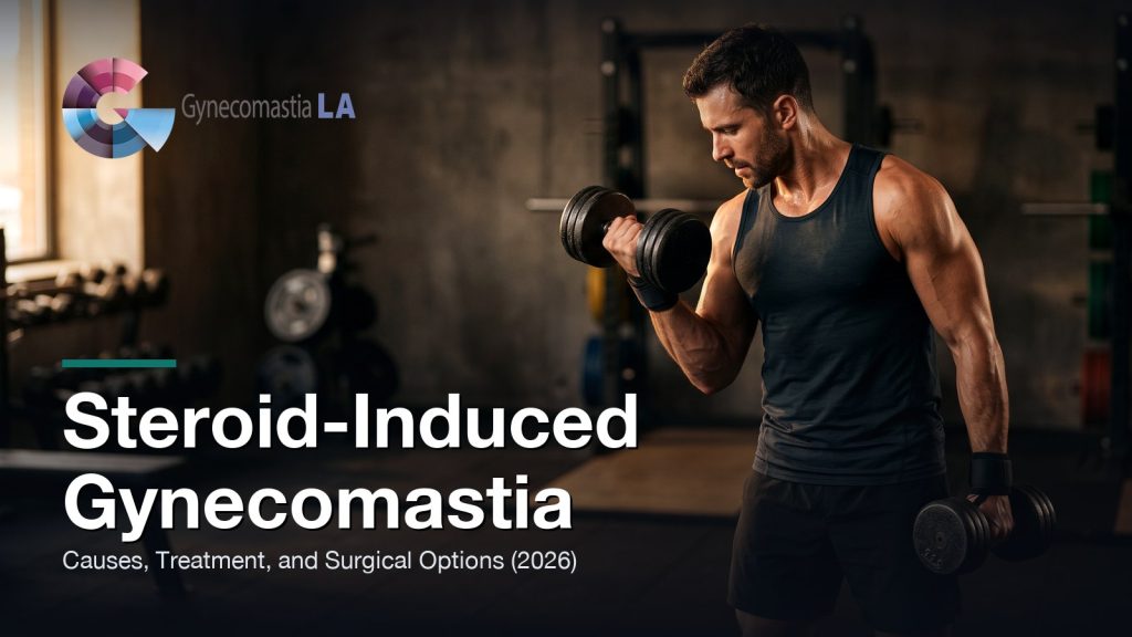 Steroid-Induced Gynecomastia: Causes, Treatment, and Surgical Options (2026), Gynecomastia Centers of Los Angeles